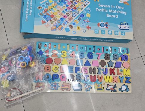 7 in 1 SEVEN IN ONE MONTESSORI EDUCATIONAL MATH COUNTING NUMBER GAME