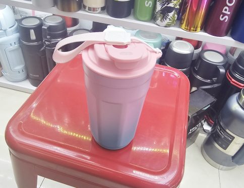 Travel Coffee and Water Mug mix color